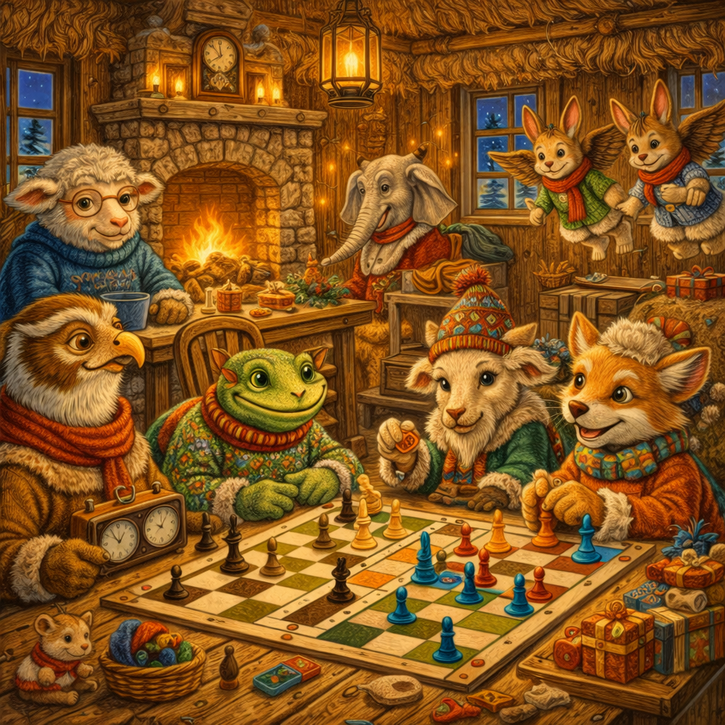 Where the Snow Pauses: Indoor Games and Bonhomie in ZANABIA