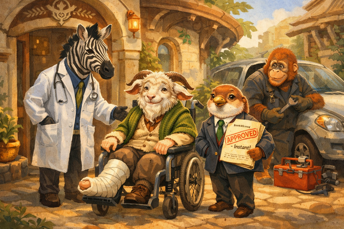 Papa Woolybay and the Extremely Efficient Misadventure