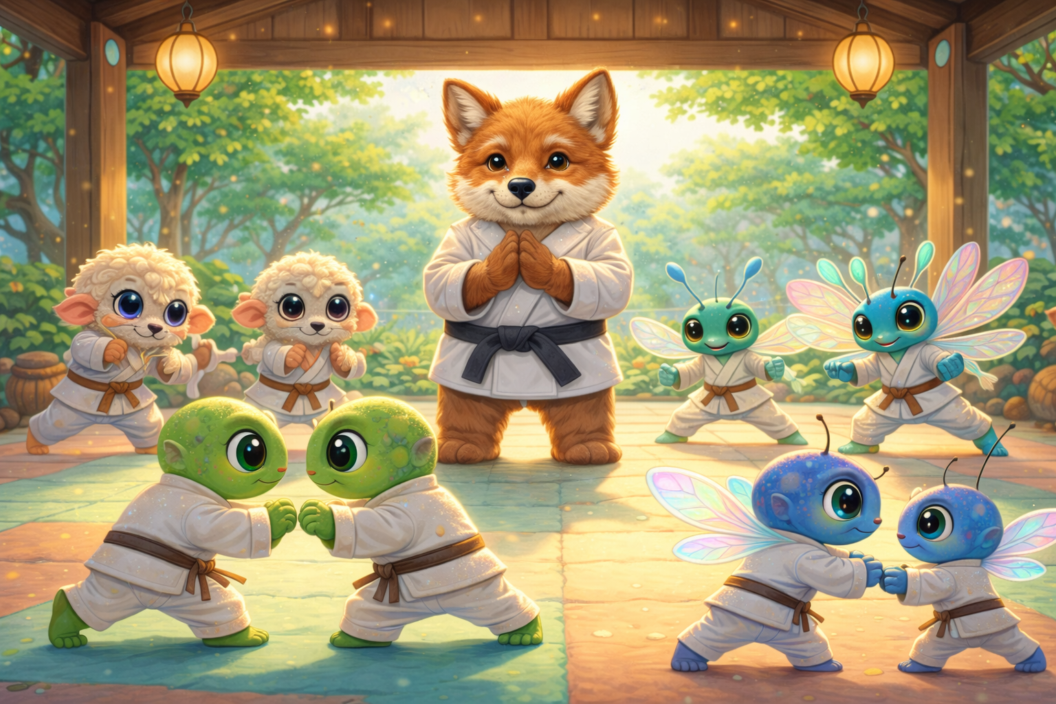 Martial Arts for the Little Zanabians