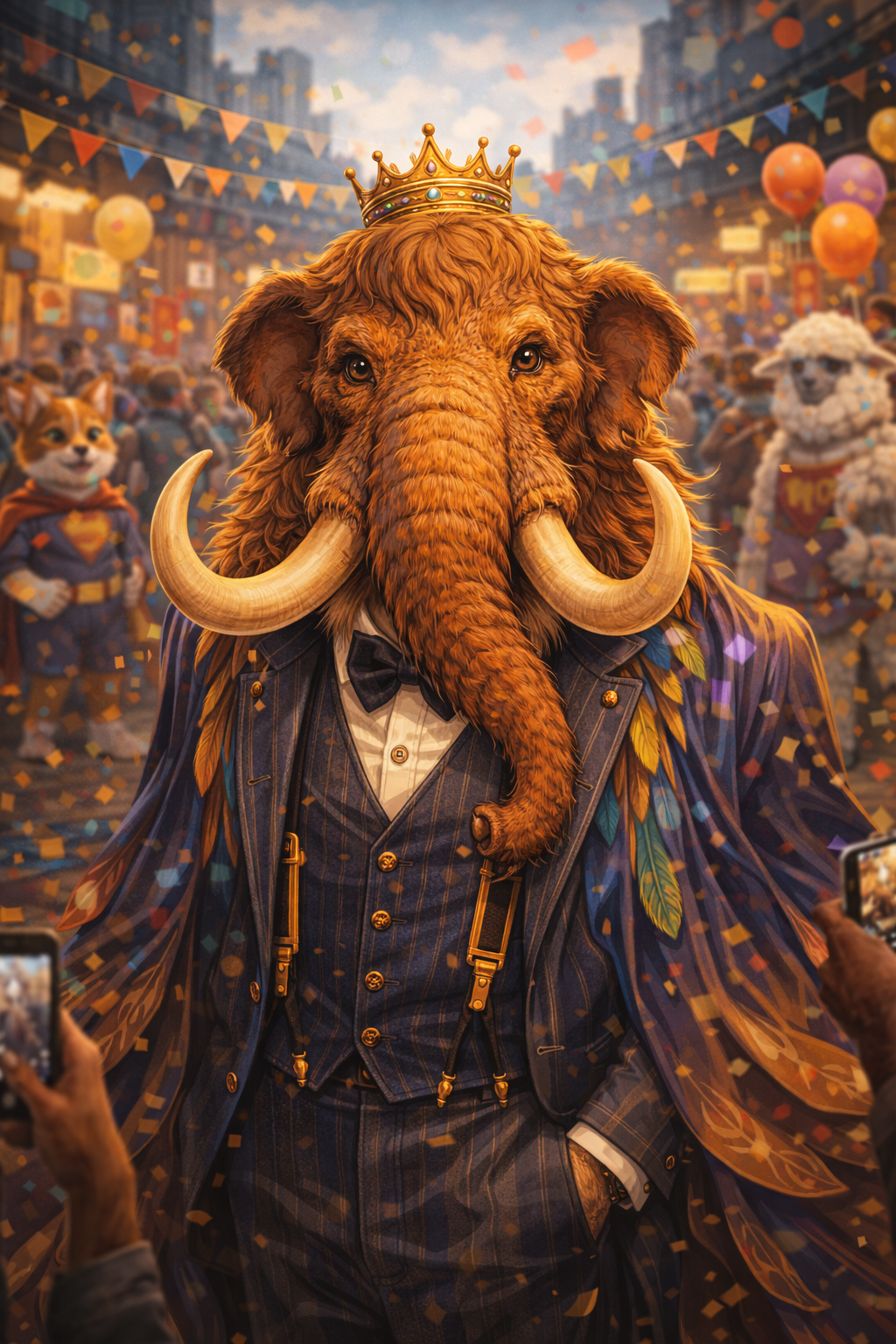 Mr Wherefrom (The Mammoth Head Who Arrived Without Arrival)