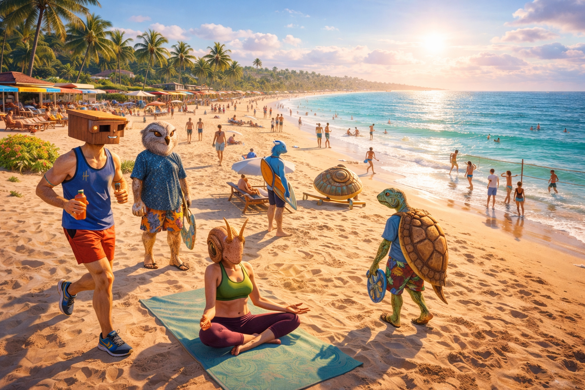 🌊 ZANABIA Beach Where the shoreline doesn’t just meet the sea — it meets your better self.