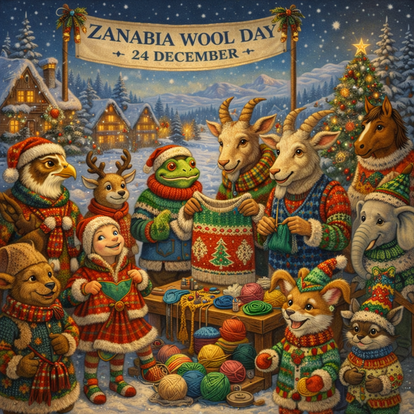 ZANABIA WOOL DAY: When Warmth Got a Personality
