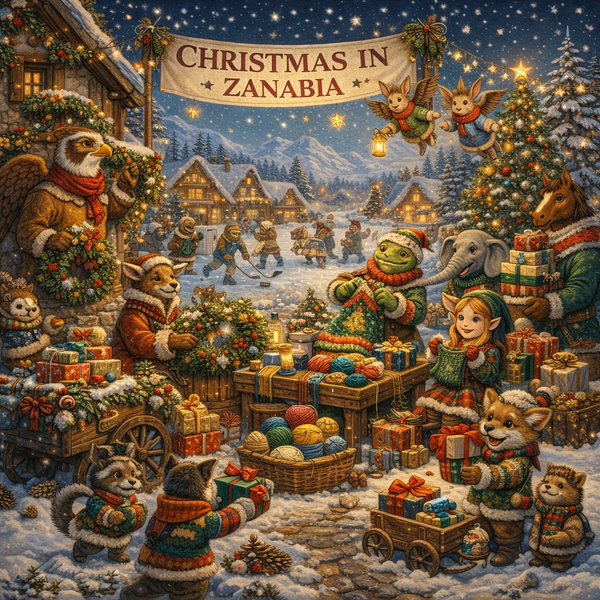 Christmas Prep Work at ZANABIA in Full Swing 🎄❄️