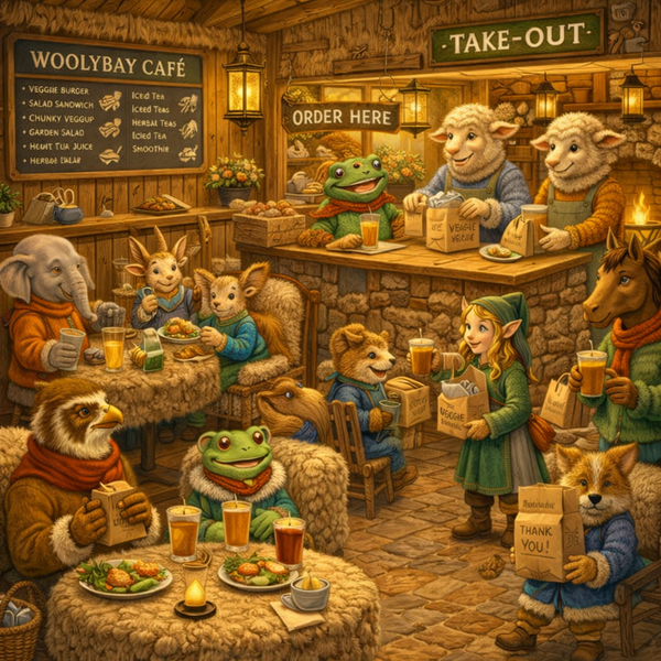 The Woolybay Café: An All-Season Eatery Where Even the Furniture Is Warm