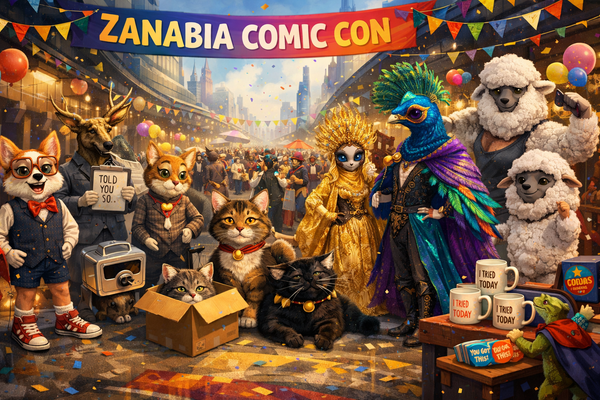 Comic Con at ZANABIA