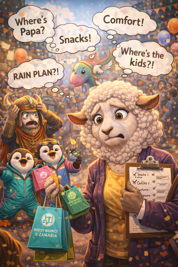 Mama Woolybay and the Many Thoughts of Comic Con ZANABIA