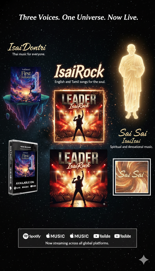 Three Voices. One Universe. Now Live. The music arm of JUPARS is now streaming globally.